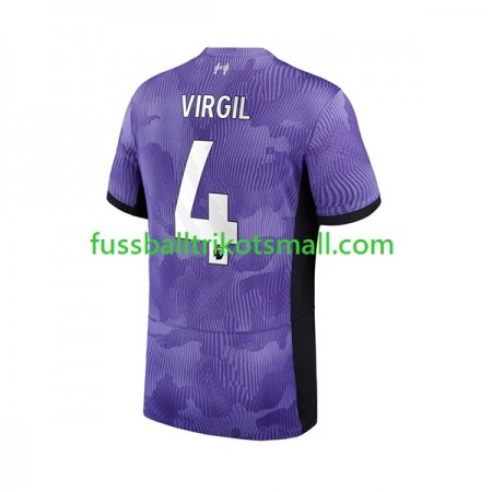 Fußballtrikots Liverpool Virgil van Dijk 4 2023-2024 Kurzarm 3rd trikot kaufen